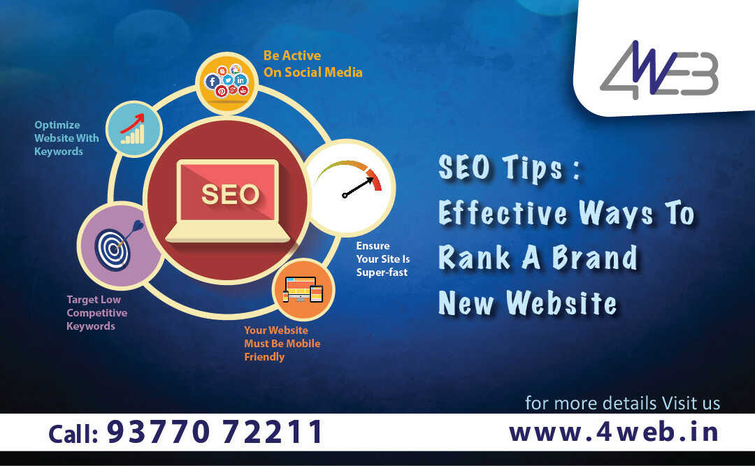 SEO Tips : Effective ways to rank a brand new website
