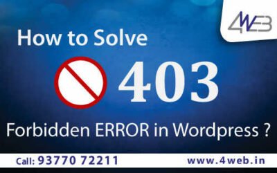 How to Solve 403 forbidden ERROR in WordPress?