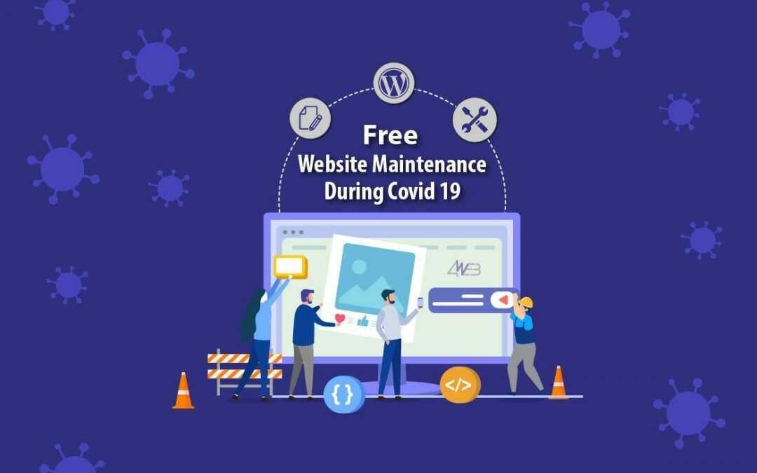 free website maintenance service during-covid